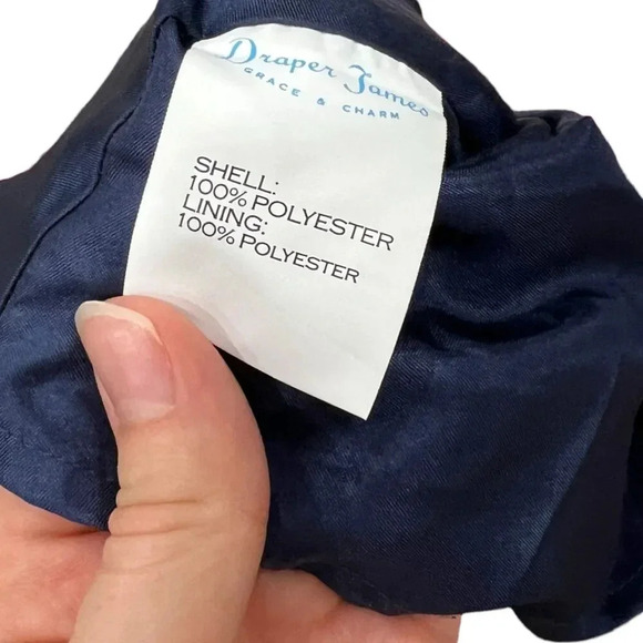 Draper James Red Buffalo Check Retro Flare Midi Dress 2 - Picture 5 of 6